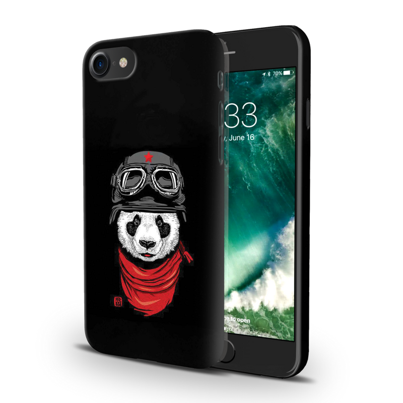 Rider Panda Printed Slim Cases and Cover for iPhone 7