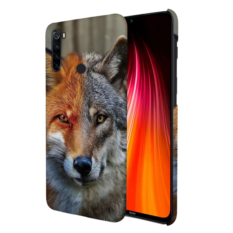 Wolf Printed Slim Cases and Cover for Redmi Note 8