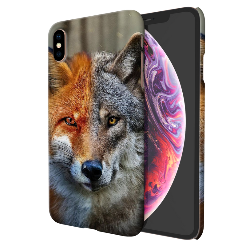 Wolf Printed Slim Cases and Cover for iPhone XS Max