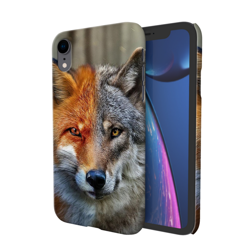 Wolf Printed Slim Cases and Cover for iPhone XR