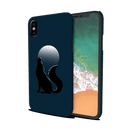 Wolf howling Printed Slim Cases and Cover for iPhone X