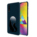 Wolf howling Printed Slim Cases and Cover for Galaxy A70