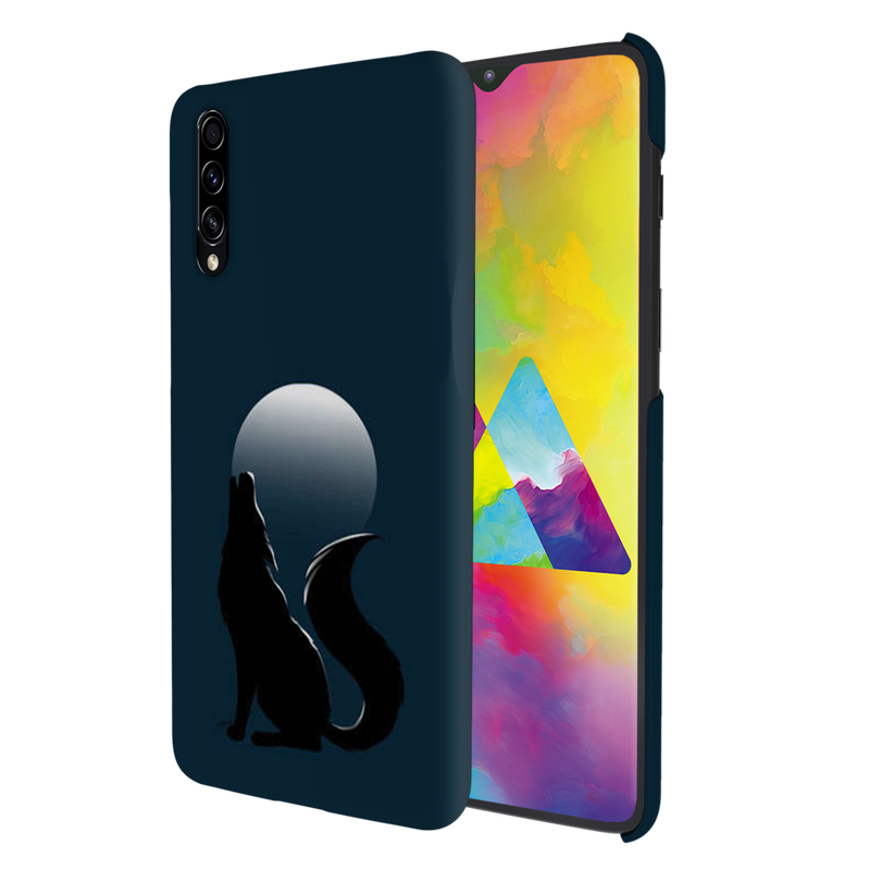 Wolf howling Printed Slim Cases and Cover for Galaxy A70