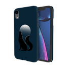 Wolf howling Printed Slim Cases and Cover for iPhone XR