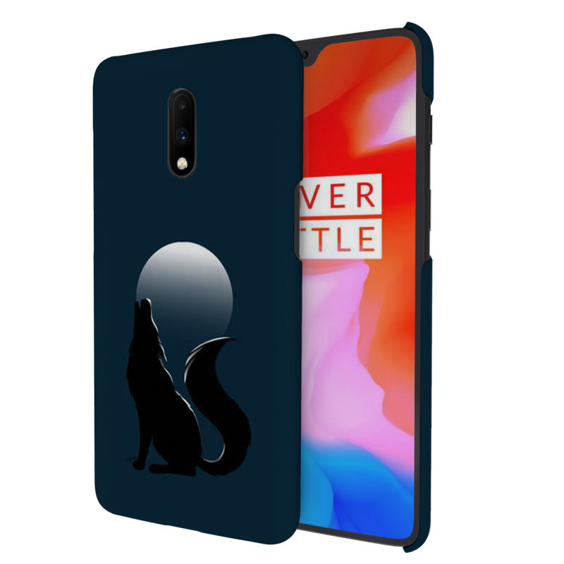 Wolf howling Printed Slim Cases and Cover for OnePlus 7