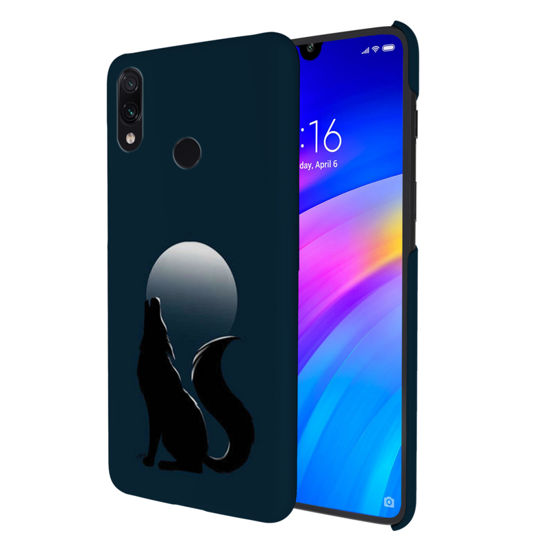 Wolf howling Printed Slim Cases and Cover for Redmi Note 7 Pro