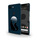 Wolf howling Printed Slim Cases and Cover for Pixel 3 XL