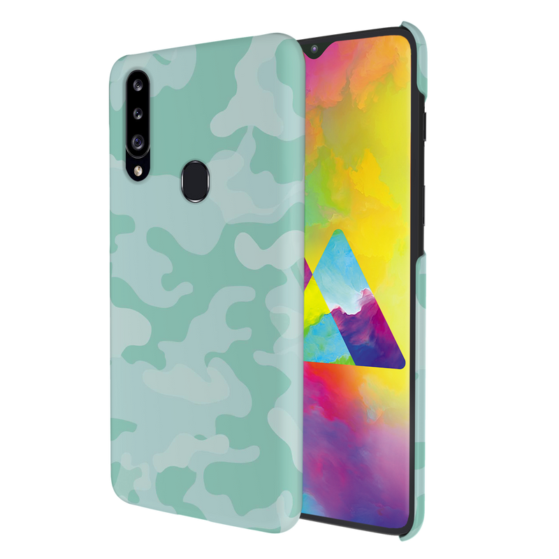 Xteal and White Printed Slim Cases and Cover for Galaxy A20S