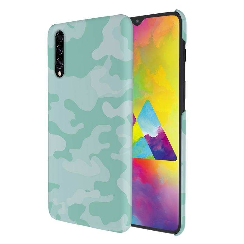 Xteal and White Printed Slim Cases and Cover for Galaxy A50