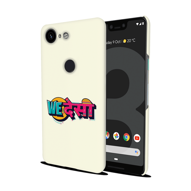 We desi Printed Slim Cases and Cover for Pixel 3 XL