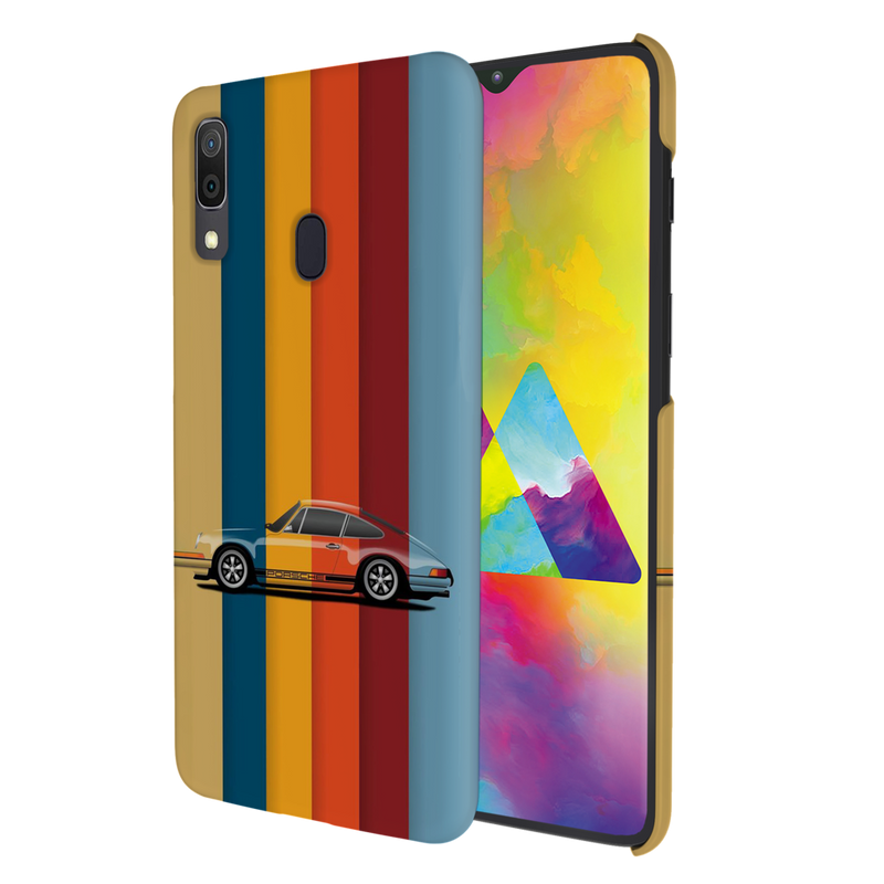 Vintage car Printed Slim Cases and Cover for Galaxy A20