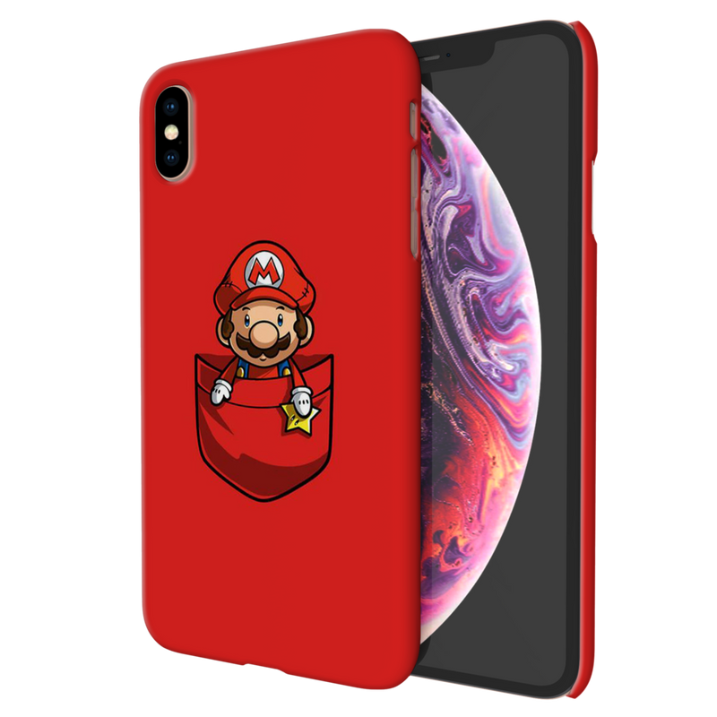 Mario Printed Slim Cases and Cover for iPhone XS Max