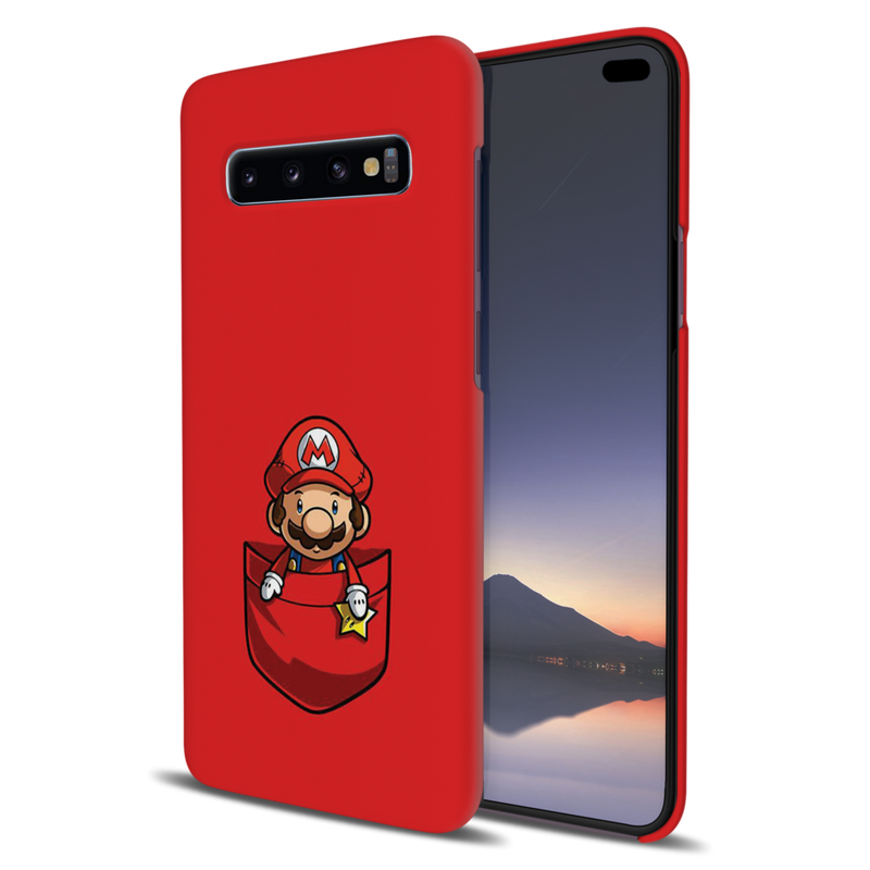 Mario Printed Slim Cases and Cover for Galaxy S10