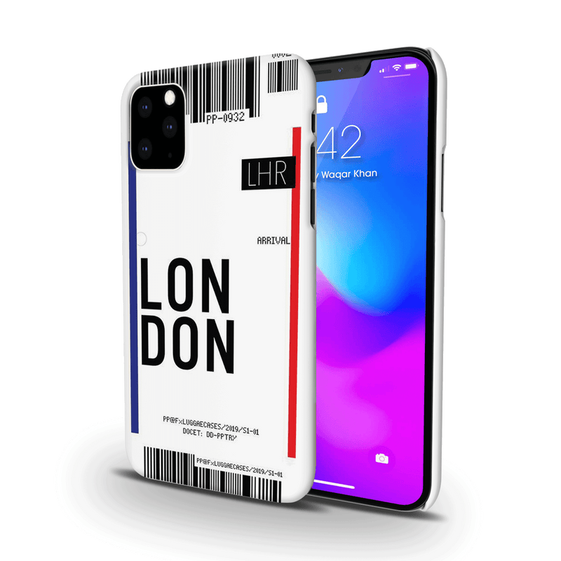 London Ticket Printed Slim Cases and Cover for iPhone 11 Pro Max