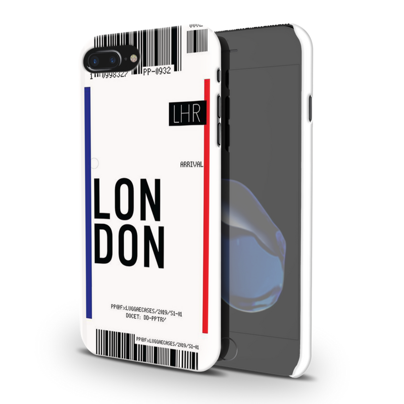 London Ticket Printed Slim Cases and Cover for iPhone 7 Plus