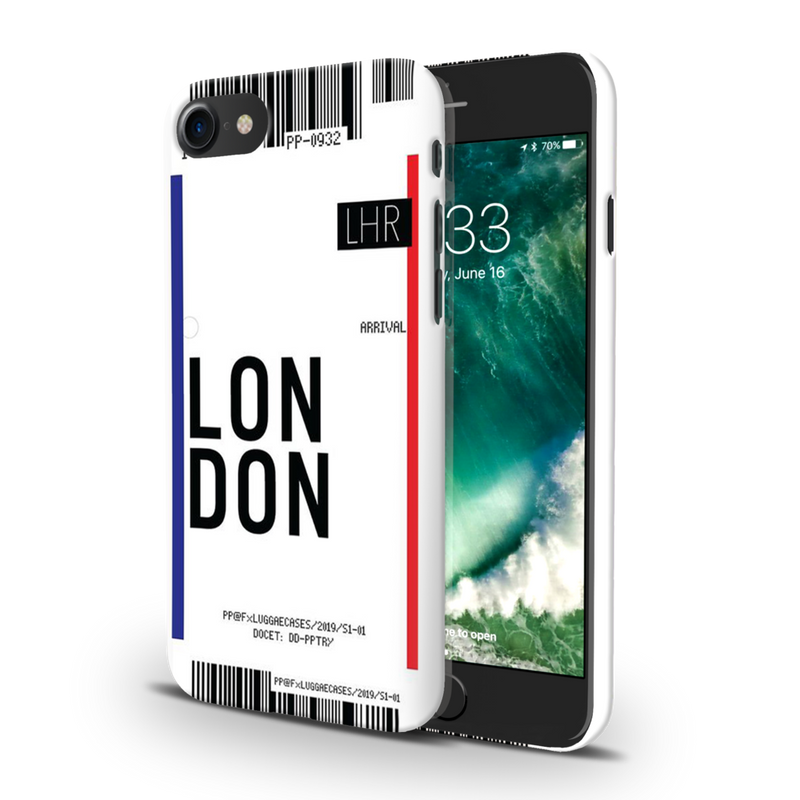 London Ticket Printed Slim Cases and Cover for iPhone 7