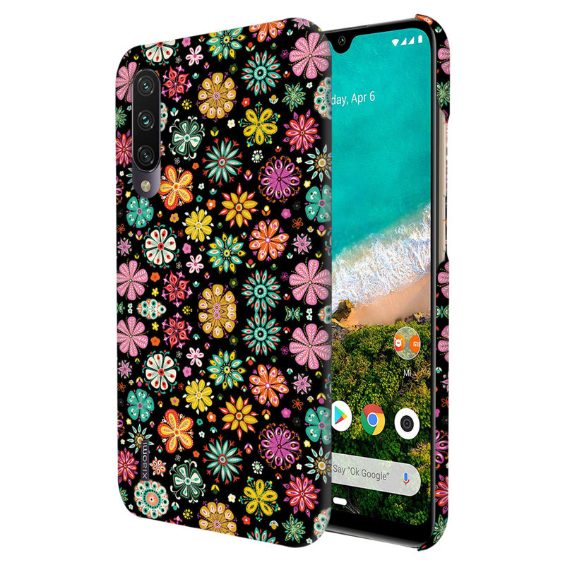 Night Florals Printed Slim Cases and Cover for Redmi A3