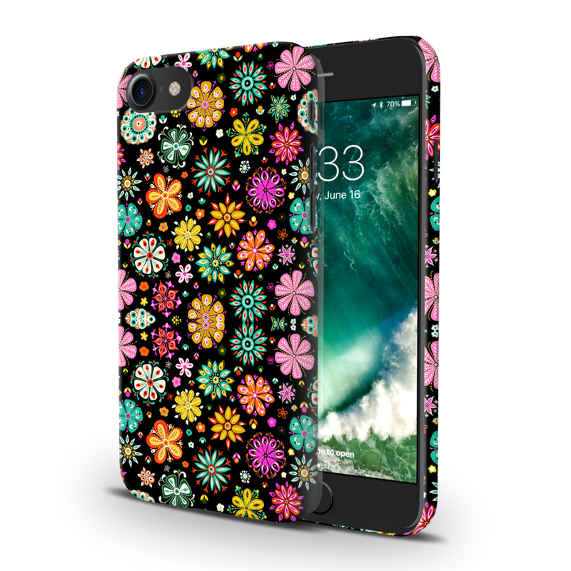 Night Florals Printed Slim Cases and Cover for iPhone 7