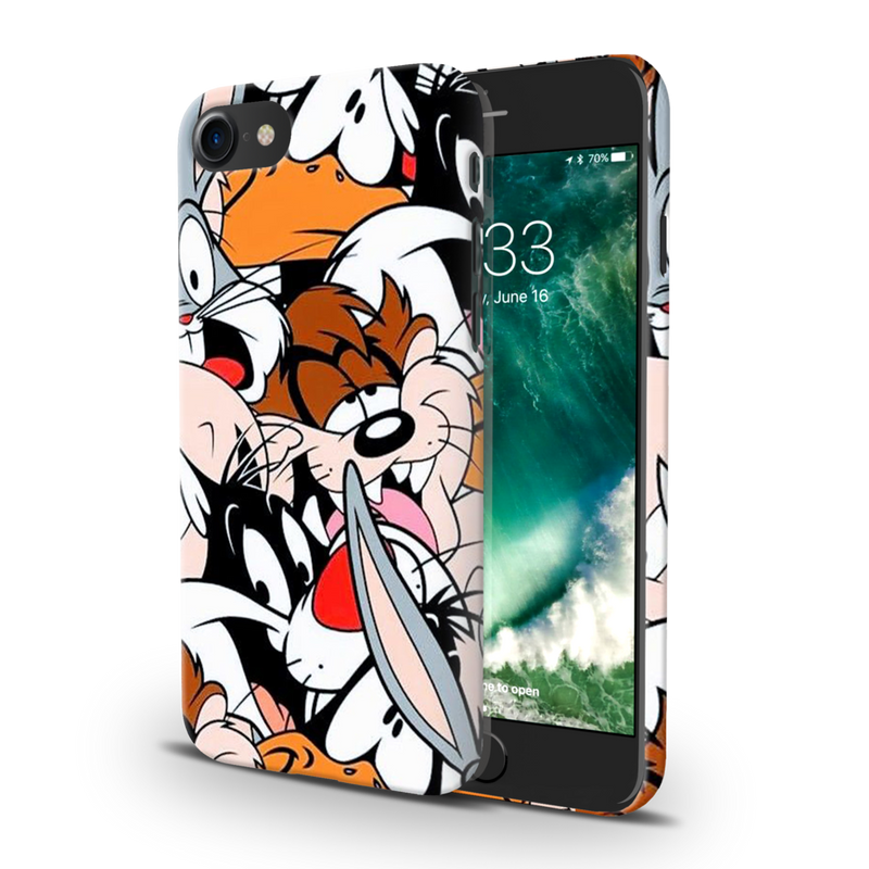 Looney Toons pattern Printed Slim Cases and Cover for iPhone 7