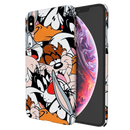 Looney Toons pattern Printed Slim Cases and Cover for iPhone XS Max