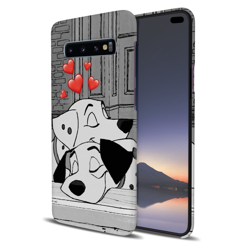 Dogs Love Printed Slim Cases and Cover for Galaxy S10