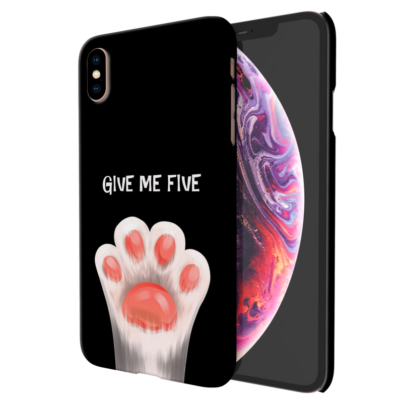 Give me five Printed Slim Cases and Cover for iPhone XS Max