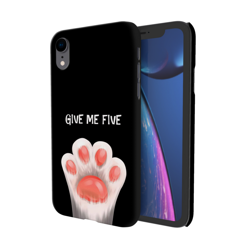 Give me five Printed Slim Cases and Cover for iPhone XR