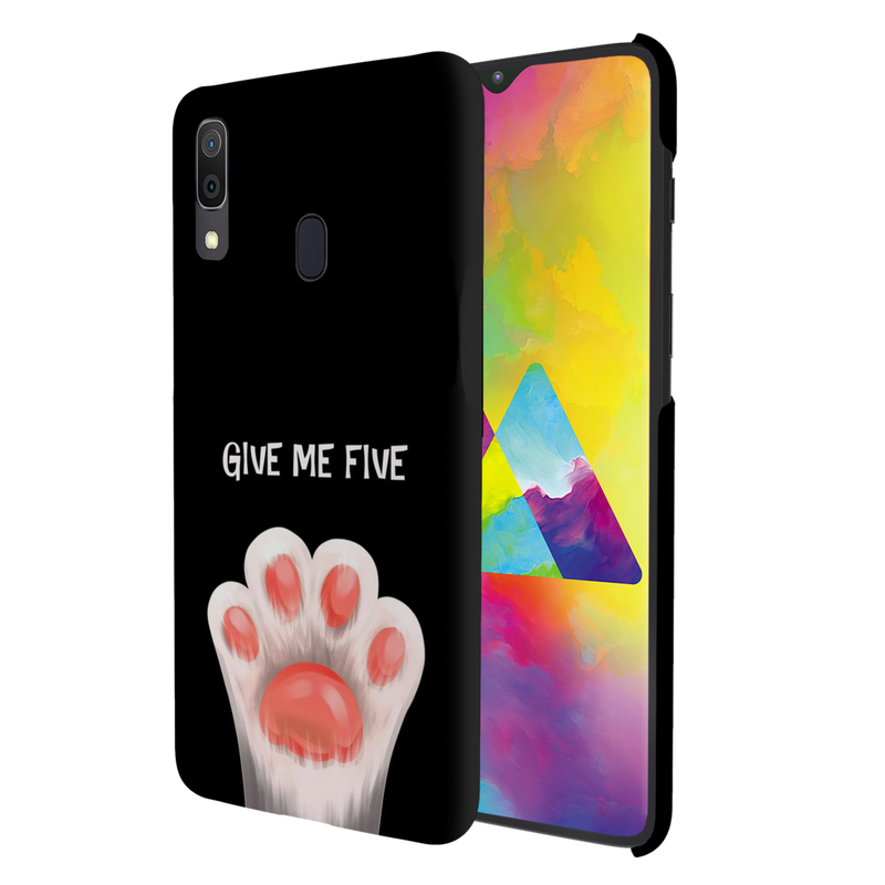 Give me five Printed Slim Cases and Cover for Galaxy A20