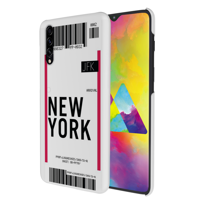 New York ticket Printed Slim Cases and Cover for Galaxy A70