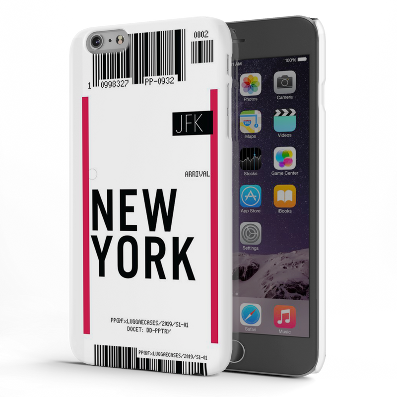 New York ticket Printed Slim Cases and Cover for iPhone 6 Plus