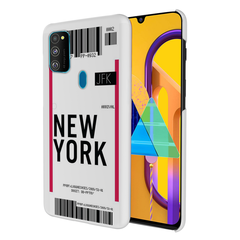 New York ticket Printed Slim Cases and Cover for Galaxy M30S