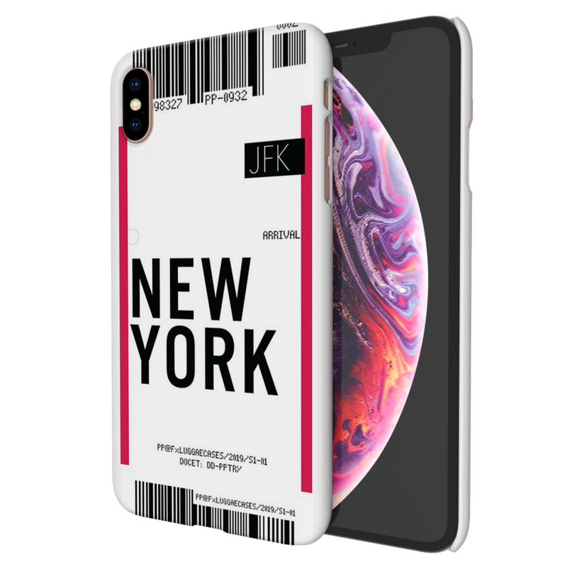 New York ticket Printed Slim Cases and Cover for iPhone XS Max