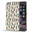 Feather pattern Printed Slim Cases and Cover for iPhone 6 Plus