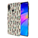 Feather pattern Printed Slim Cases and Cover for Redmi Note 7 Pro