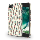 Feather pattern Printed Slim Cases and Cover for iPhone 7