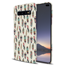 Feather pattern Printed Slim Cases and Cover for Galaxy S10