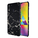 Dark Marble Printed Slim Cases and Cover for Galaxy A20