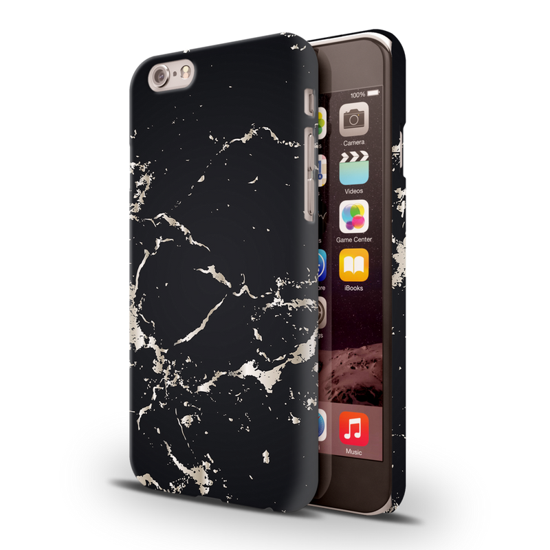 Dark Marble Printed Slim Cases and Cover for iPhone 6