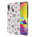 Pink florals Printed Slim Cases and Cover for Galaxy A20