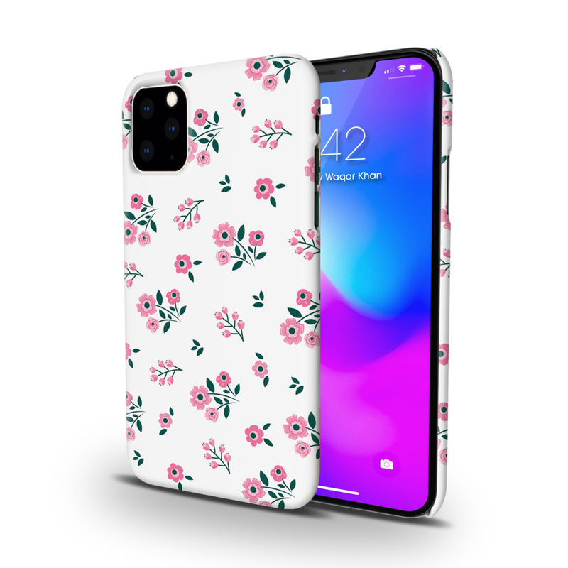 Pink florals Printed Slim Cases and Cover for iPhone 11 Pro Max