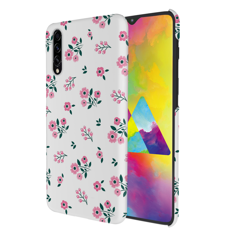 Pink florals Printed Slim Cases and Cover for Galaxy A70