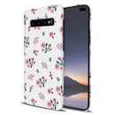 Pink florals Printed Slim Cases and Cover for Galaxy S10