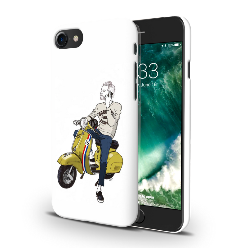 Scooter 75 Printed Slim Cases and Cover for iPhone 7