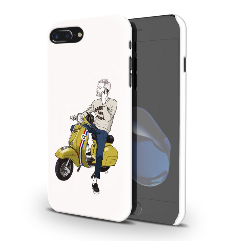 Scooter 75 Printed Slim Cases and Cover for iPhone 7 Plus