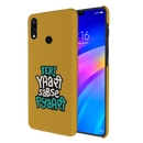 Teri Yari sabse pyari Printed Slim Cases and Cover for Redmi Note 7 Pro