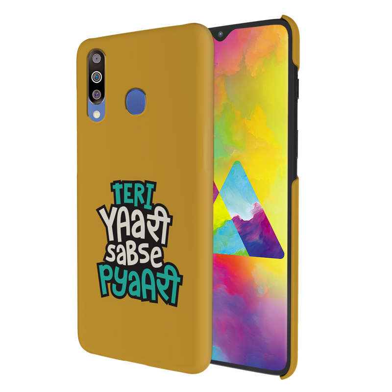 Teri Yari sabse pyari Printed Slim Cases and Cover for Galaxy M30