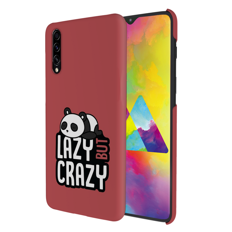 Lazy but crazy Printed Slim Cases and Cover for Galaxy A30S