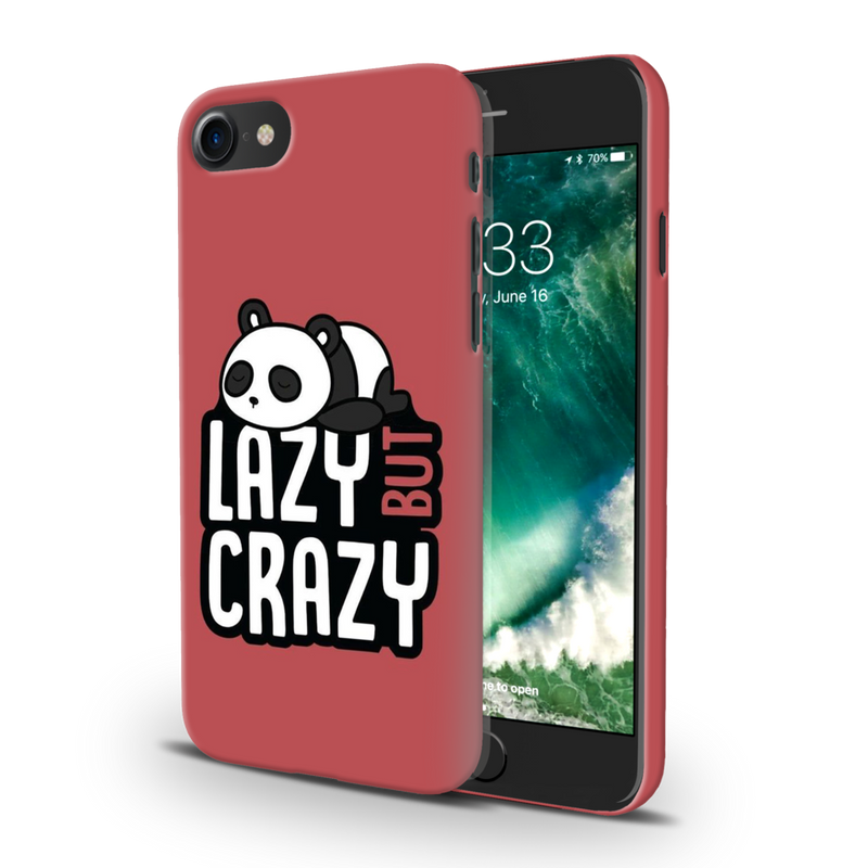 Lazy but crazy Printed Slim Cases and Cover for iPhone 7