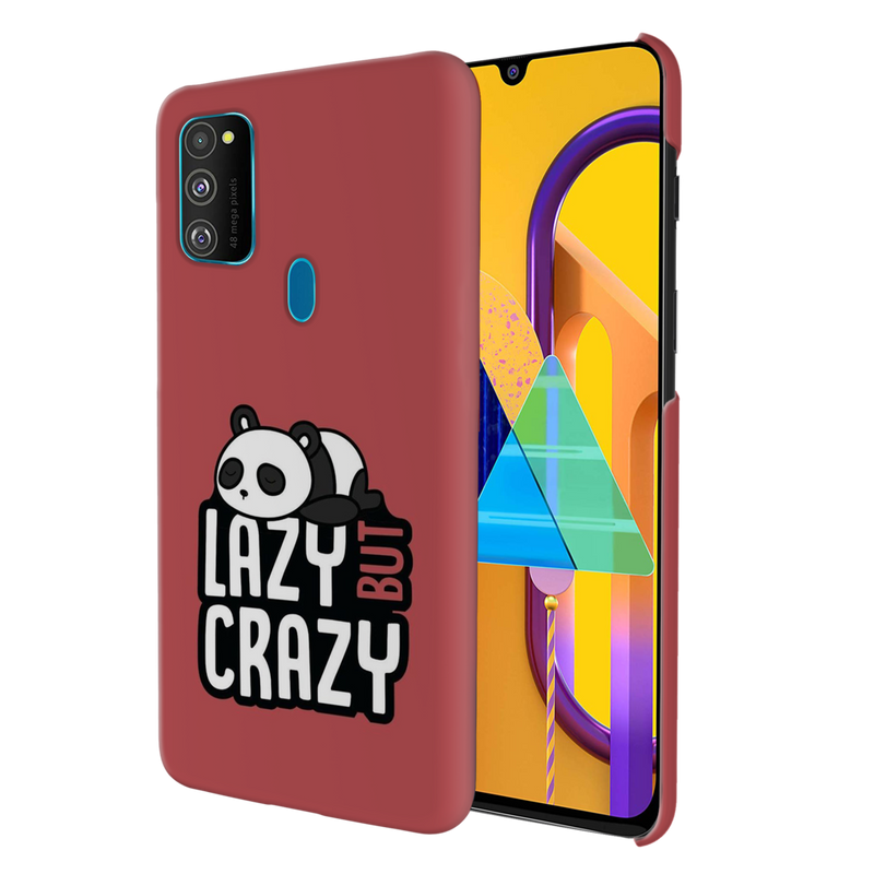 Lazy but crazy Printed Slim Cases and Cover for Galaxy M30S