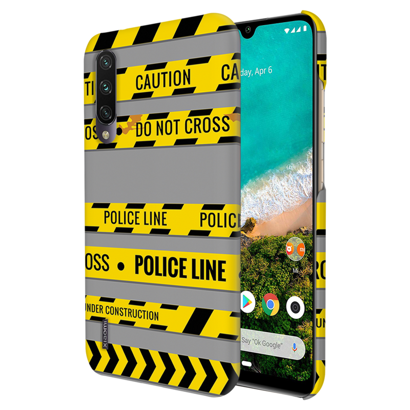 Police line Printed Slim Cases and Cover for Redmi A3